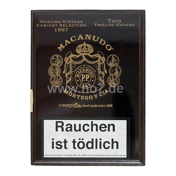 Macanudo Vintage Maduro 1997