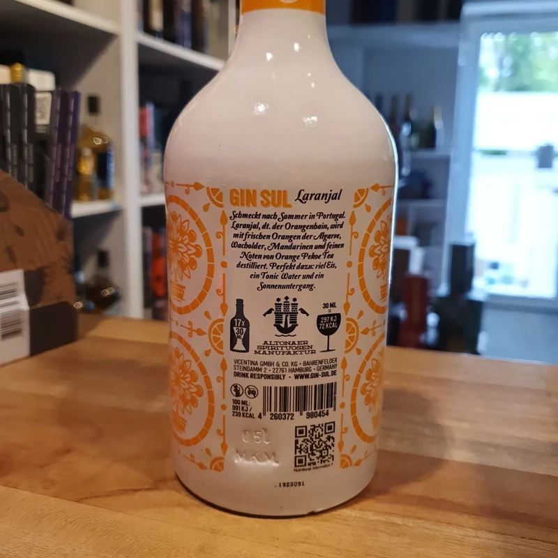 X Gin Sul Laranjal Sonderedition 2023 0,5l 43% Vol. Fl limited