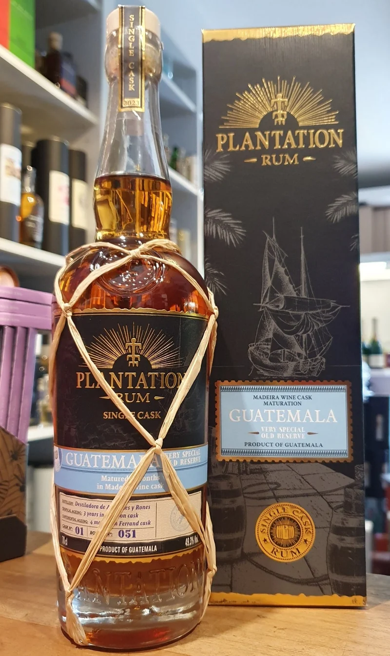 Plantation Guatemala VSOR 2023 Madeira Finish XO 0,7l 49,3 % vol. single cask Rum Planteray