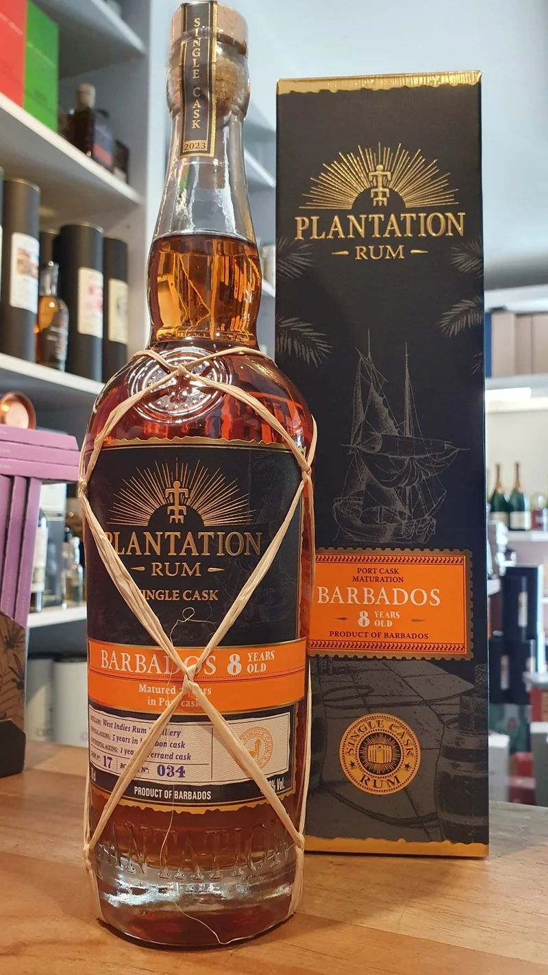 Plantation Barbados 8 y WIRD 2015 2023 Port Finish #17 XO 0,7l 46,8 % vol. single cask Rum Planteray