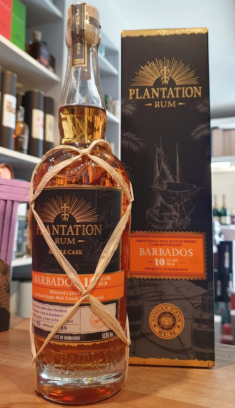 Plantation Barbados 10 y 2023 Arran Finish #5 XO 0,7l 50,8 % vol. single cask Rum Planteray