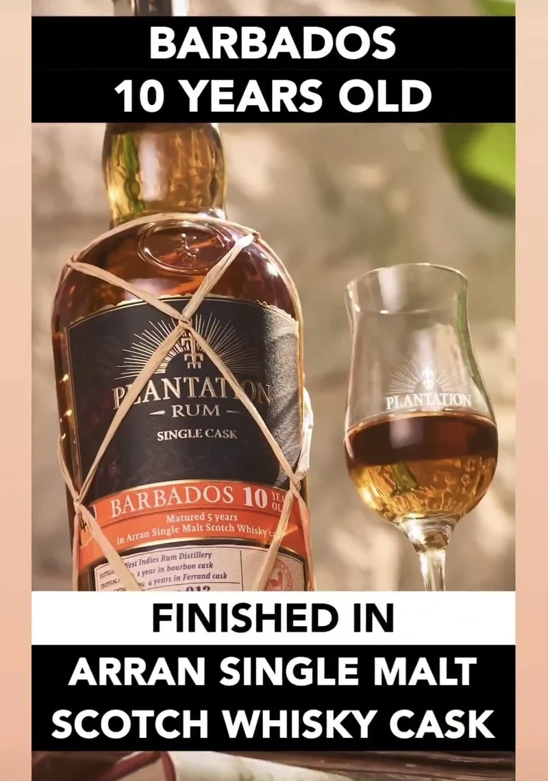 Plantation Barbados 10 y 2023 Arran Finish #5 XO 0,7l 50,8 % vol. single cask Rum Planteray