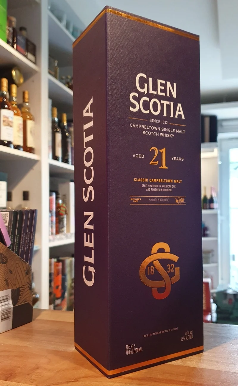 Glen scotia 21 y 2023 0,7l 46%vol. Whisky Schottland Campbeltown