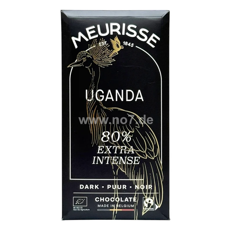 Meurisse Dark Chocolate Uganda Extra Intense 100g