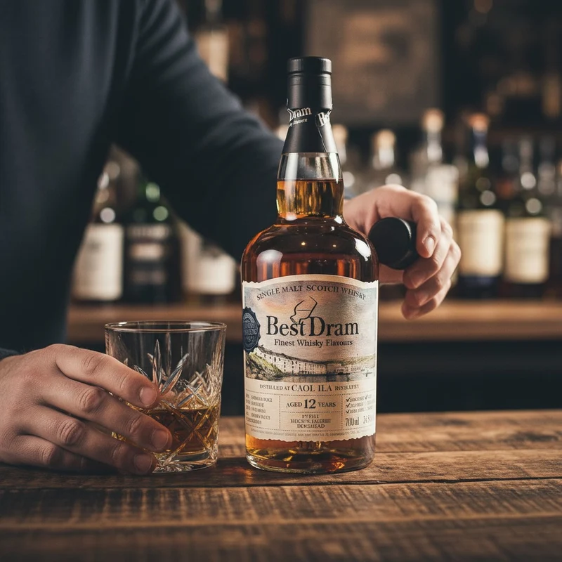 BEST DRAM - Caol Ila 2013/2026 12 Jahre 1st Fill Moscatel Hogshead #309443 - 56,8% Vol.