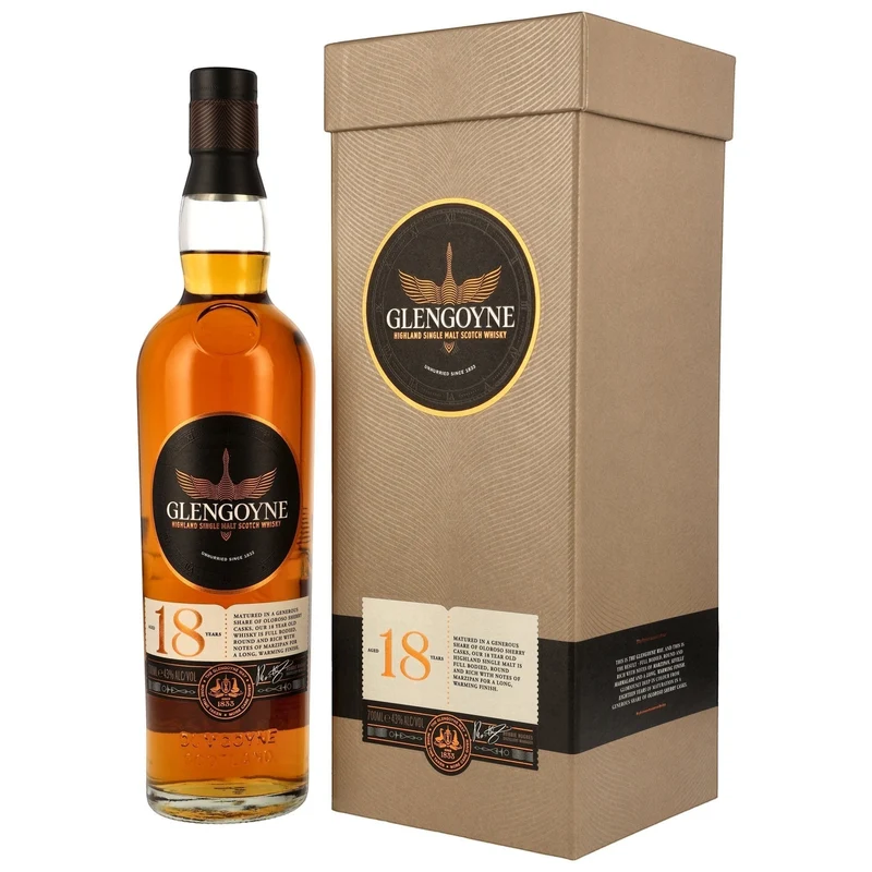 GLENGOYNE - 18 Jahre - 43% Vol.