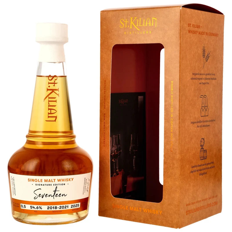 ST. KILIAN - 2018-2021/2025 Signature Edition Seventeen Ex-Rum Casks - 54,6% Vol.