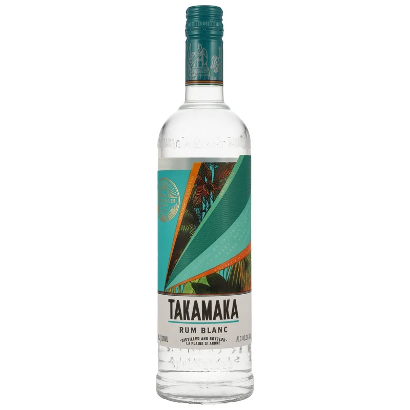 TAKAMAKA - Rum Blanc - 40,2% Vol.