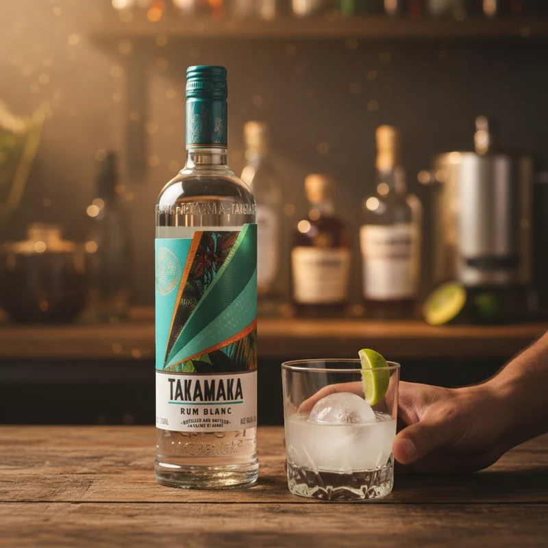 TAKAMAKA - Rum Blanc - 40,2% Vol.