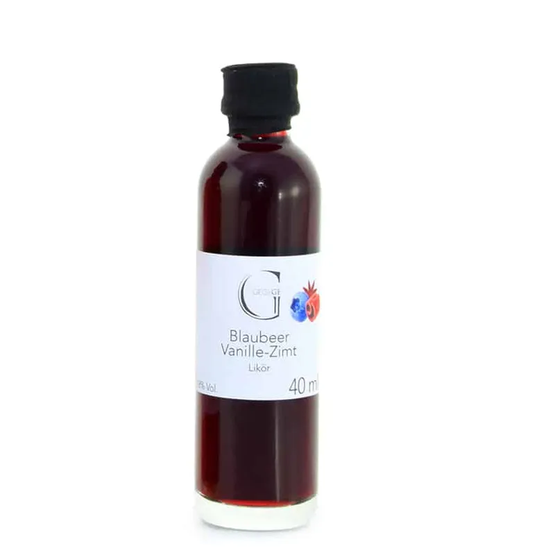 Blaubeer mit Vanille-Zimt Likör - mini 40 ml