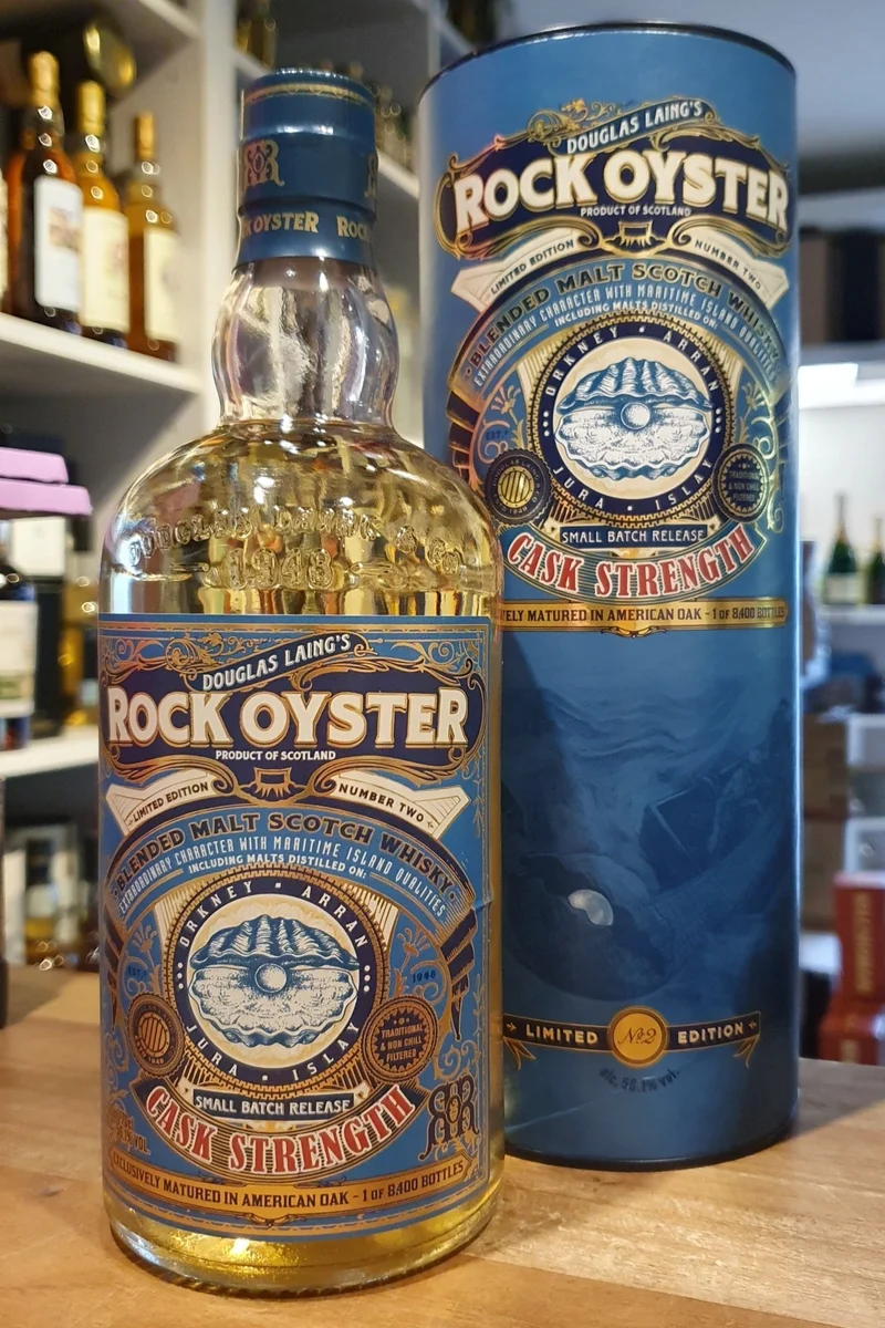 Rock Oyster cask strength #2 malt whisky 0,7l 56,1%vol.