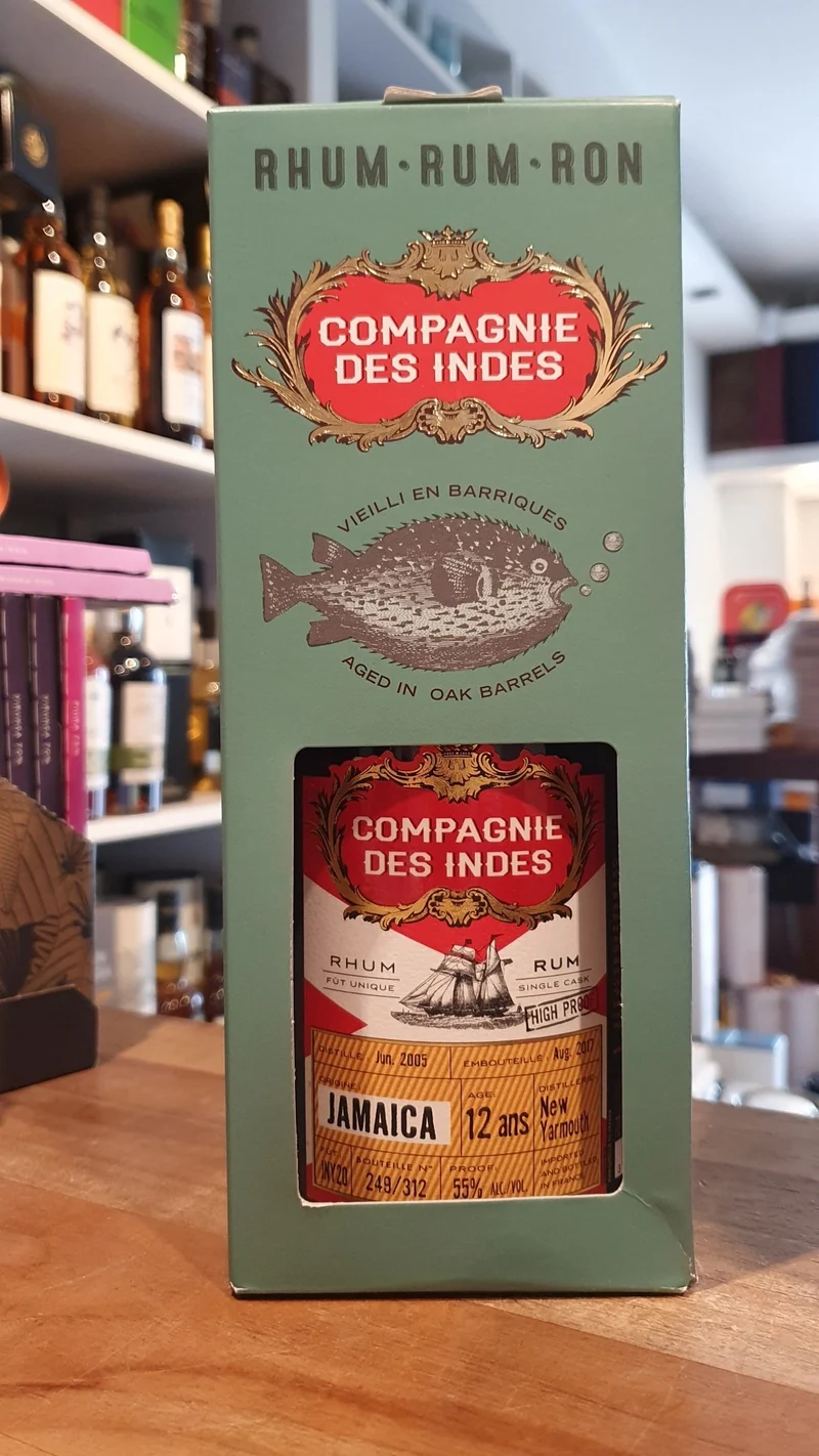 Compagnie des Indes 12 Y Jamaica 2005 2017 New Yarmouth 0,7l 55 %vol. cdi Rum JNY