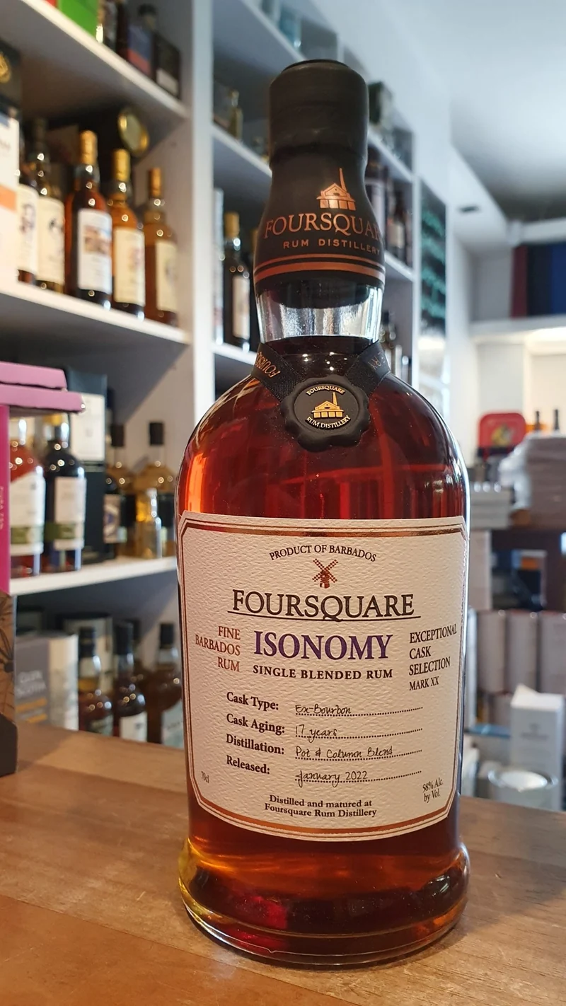 Foursquare Isonomy 2005 Barbados #3 58% vol. 0,7l ecs Rum