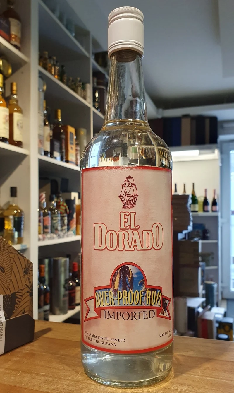 El Dorado Over-proof Guyana 0,7l 63% vol. Single Cask Rum Ron Demerara