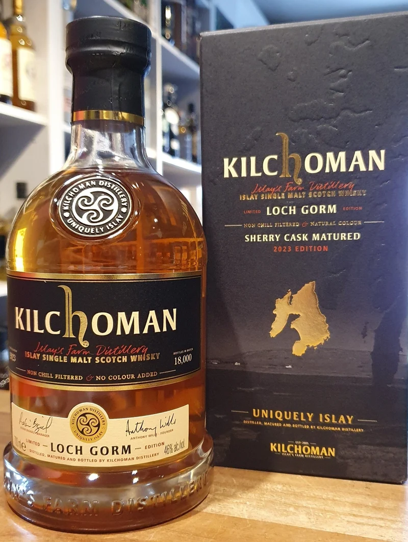 Kilchoman Loch Gorm 2023 sherry cask Islay single scotch whisky 0,7l 46 % vol.
