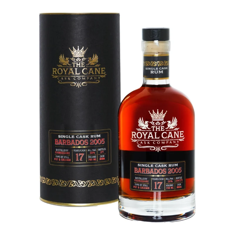 Royal Cane Foursquare 2005 0,7l 58%vol. Rum single cask Barbados