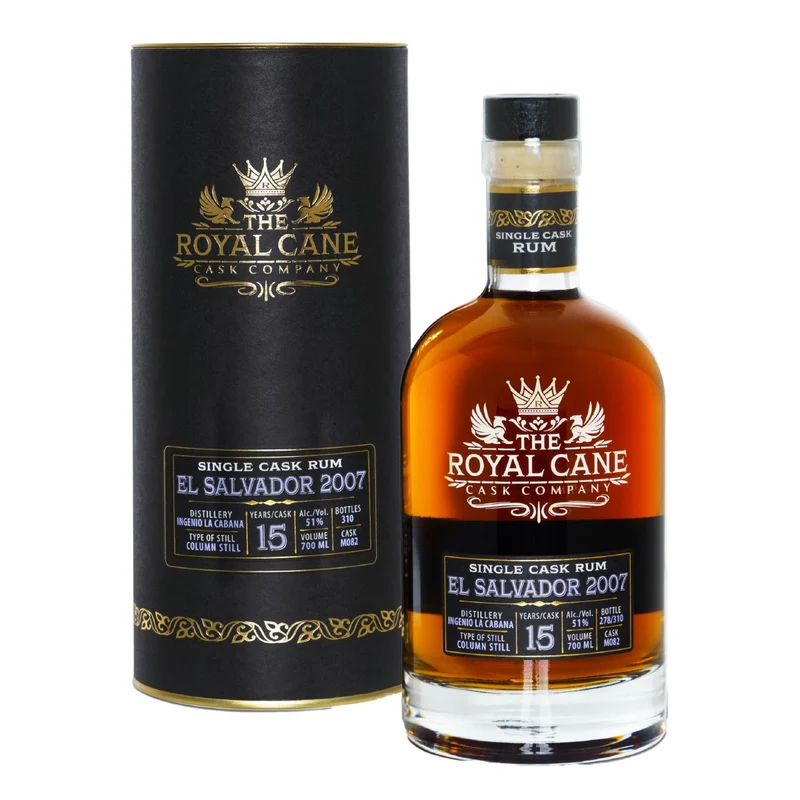 Royal Cane El Salvador 2007 2022 0,7l 51%vol. Rum single cask