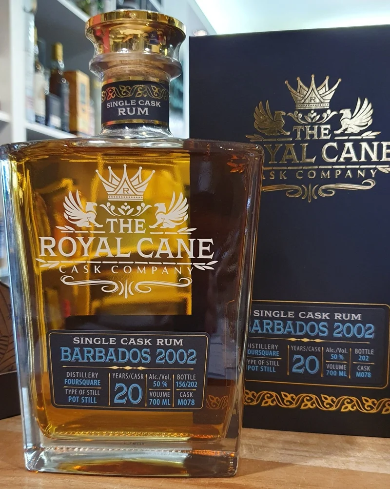 Royal Cane Foursquare Barbados 2002 0,7l 50%vol. Rum single cask