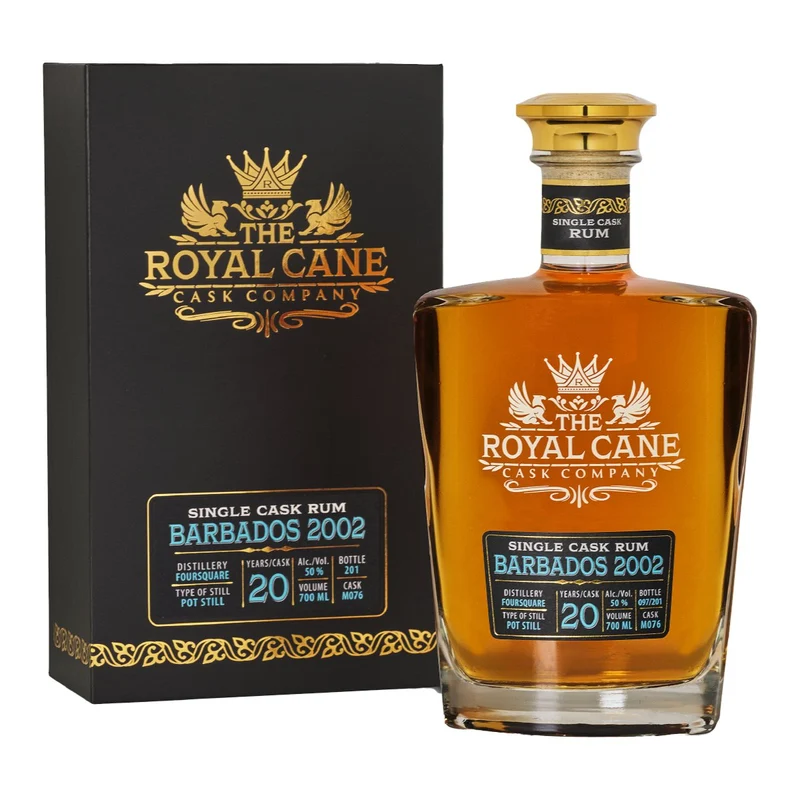 Royal Cane Foursquare Barbados 2002 0,7l 50%vol. Rum single cask