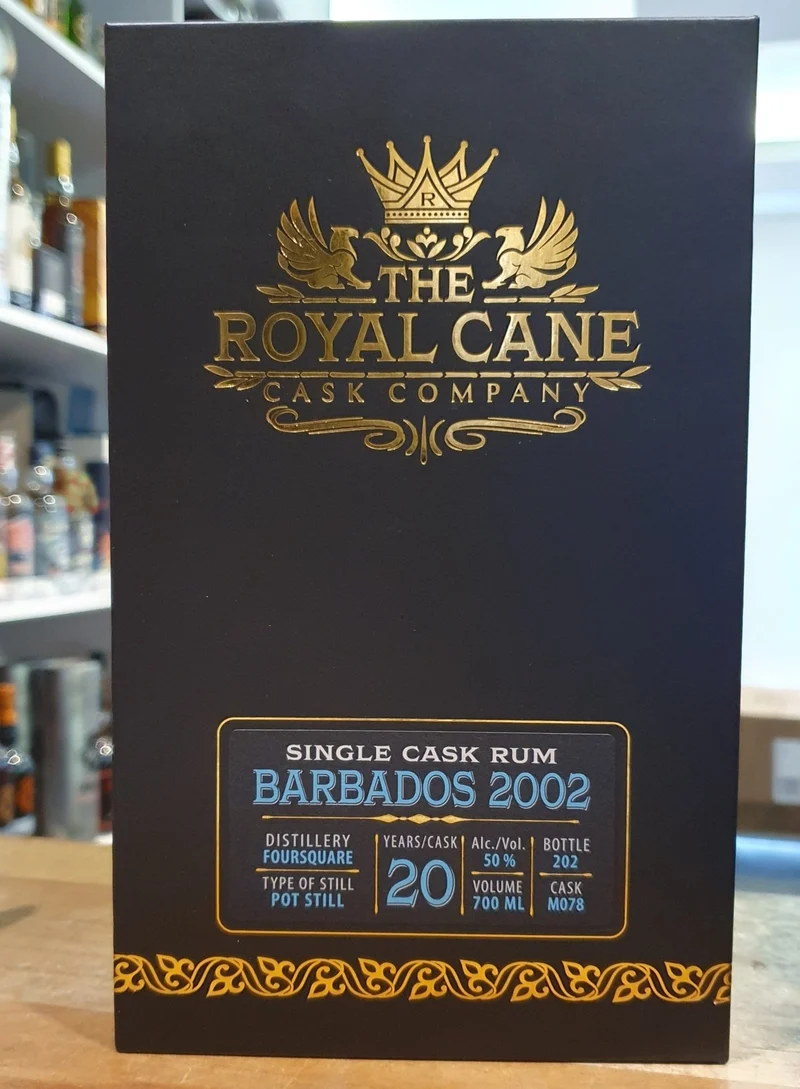 Royal Cane Foursquare Barbados 2002 0,7l 50%vol. Rum single cask