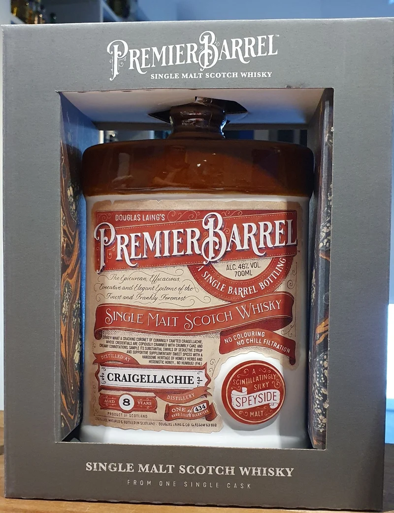X Craigellachie 8y cask Premier Barrel 46% vol. 0,7l Limited Whisky Douglas Laing