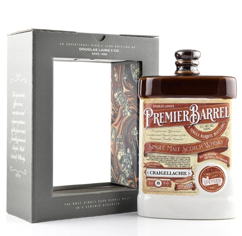 X Craigellachie 8y cask Premier Barrel 46% vol. 0,7l Limited Whisky Douglas Laing