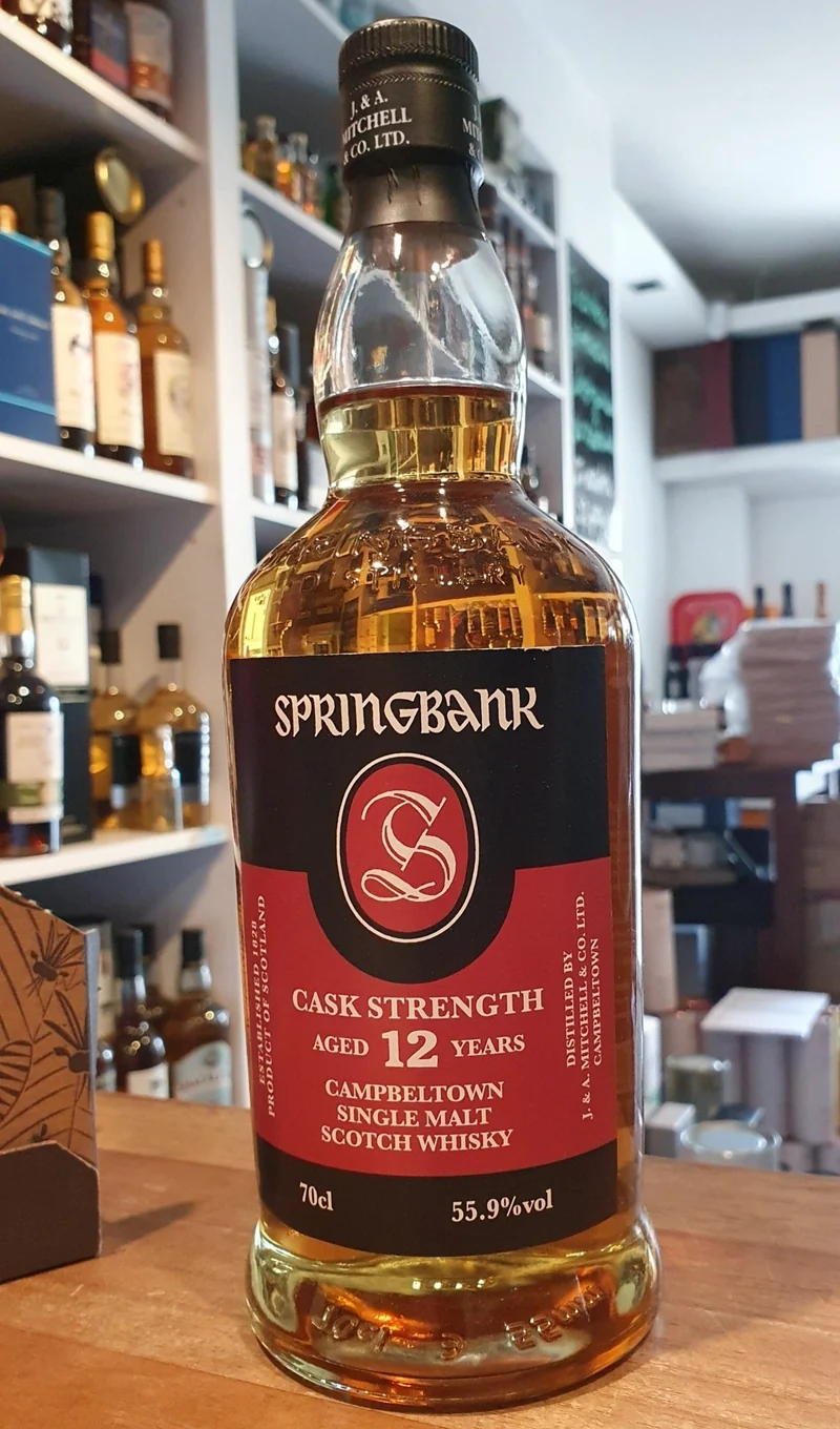 Springbank 12 y 2021 B 23 cask strength o.Dose 0,7l 55,9% vol. Schottland Whisky