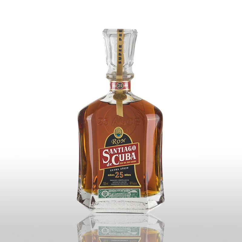 Santiago de Cuba Extra Añejo 25 Años 40% 0,7L
