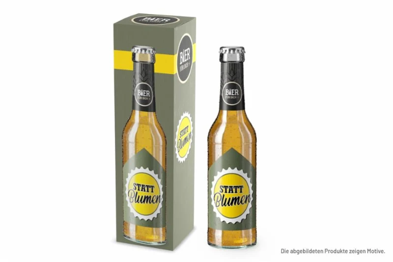 Bier "statt Blumen" zum Geburtstag, als Mitbringsel und als keines Dankeschön