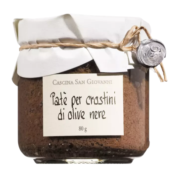 Schwarze Olivencreme