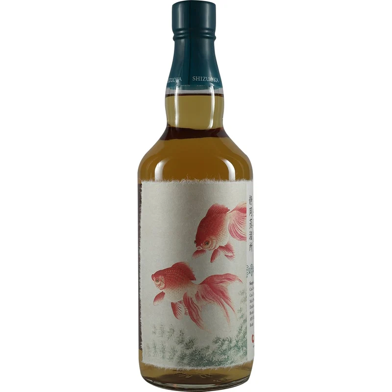 Shizuoka Distillery Single Cask "Jwhisky Goldfish " 2018-284 Peated