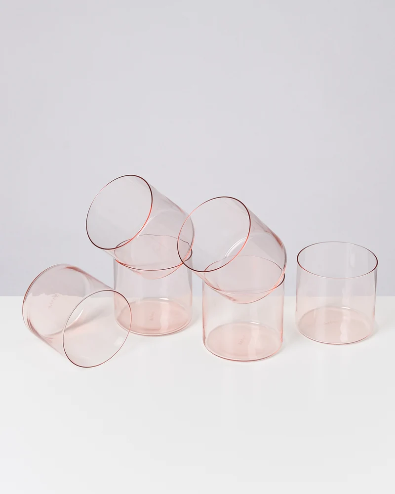 Joia Glas klein rosé 6er-Set