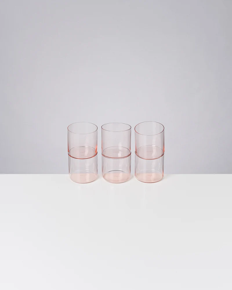 Joia Glas klein rosé 6er-Set
