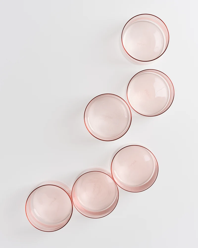 Joia Glas klein rosé 6er-Set