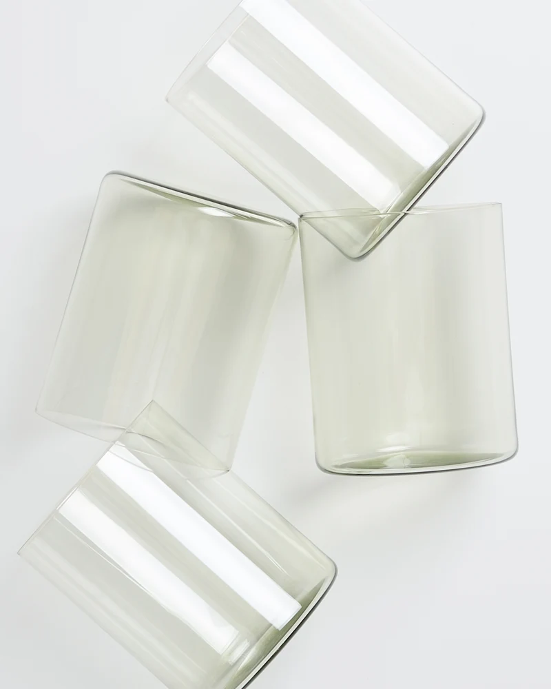 Joia Glas groß smaragd 4er-Set