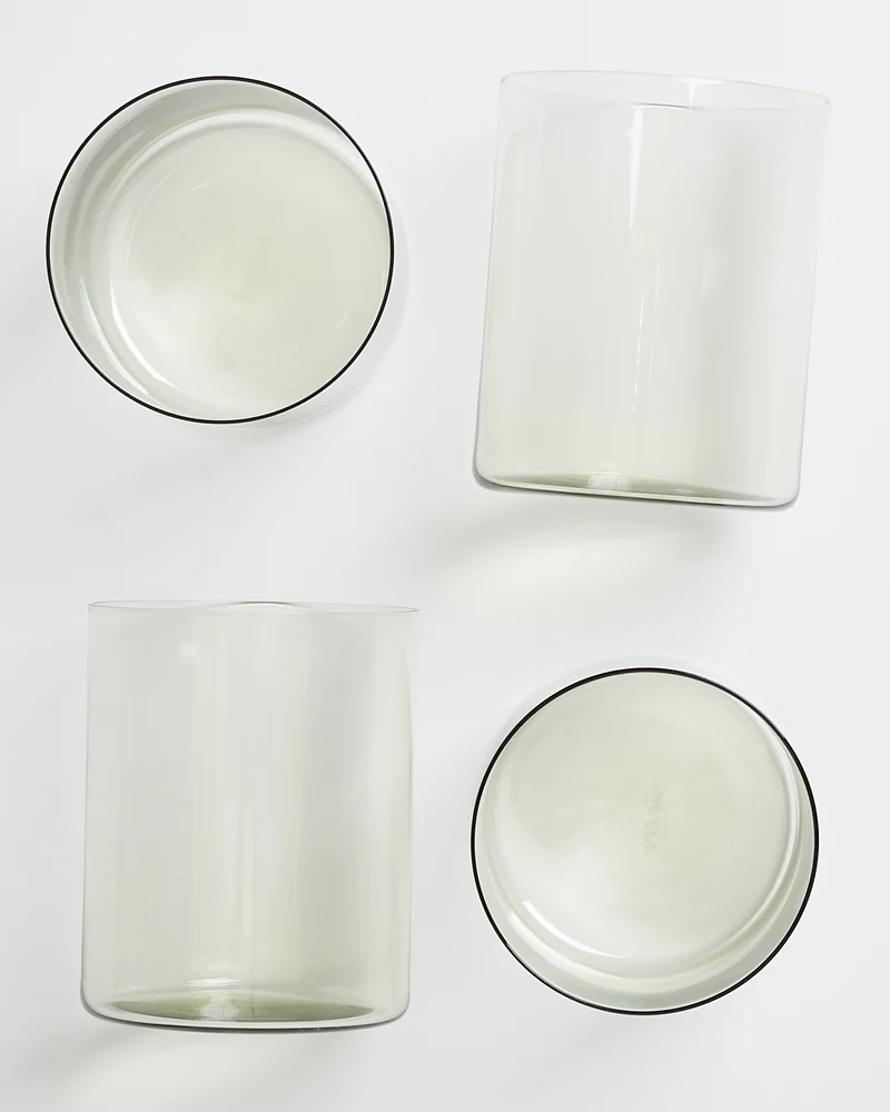 Joia Glas groß smaragd 4er-Set