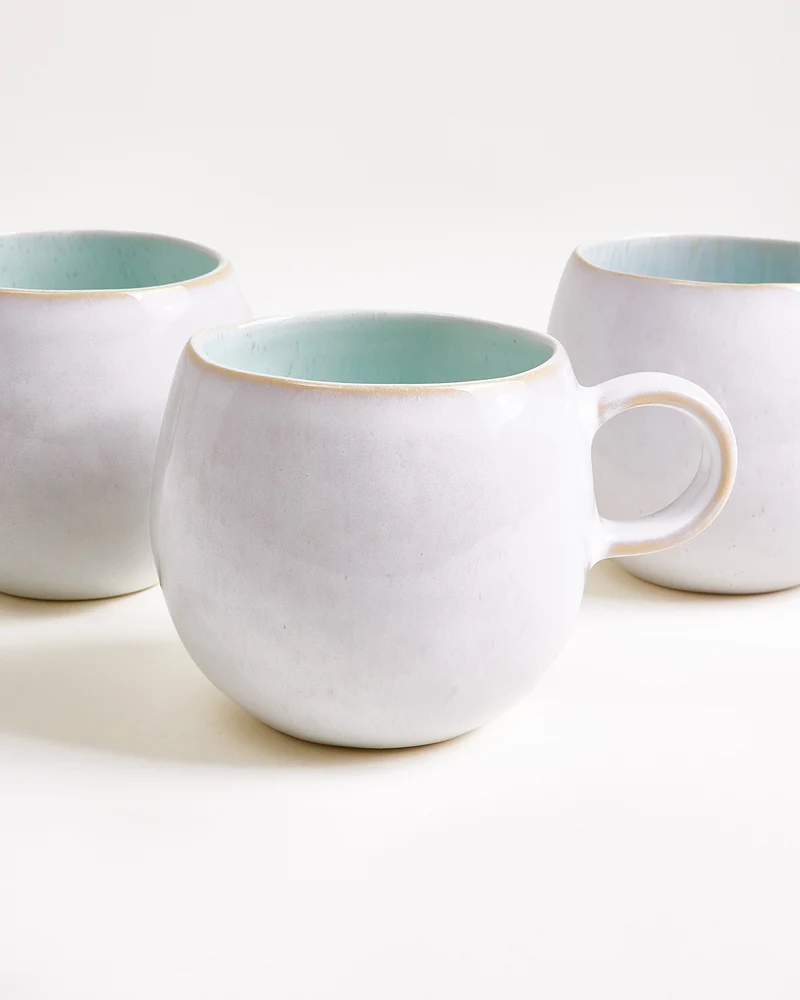 Areia Tasse groß azur 4er-Set