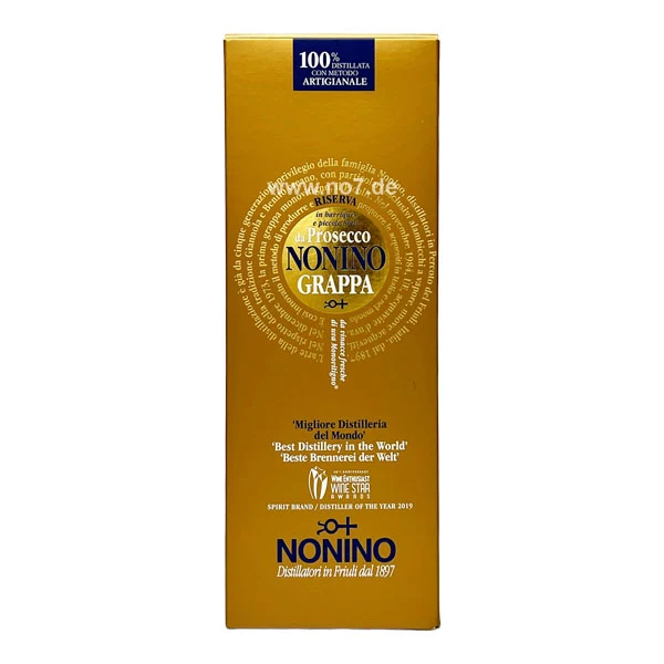 Nonino Grappa di Prosecco Riserva 0,7l