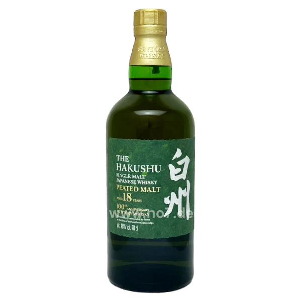 Suntory Hakushu Single Malt 18 Years Limited Edition 100th Anniversary 0,7l
