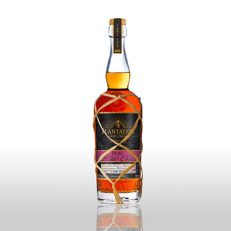 Plantation Peru Multi-Vintage 2004/2006/2010 Single Cask Collection Rum Willet Rye Whiskey Finish 49,8% 0,7L