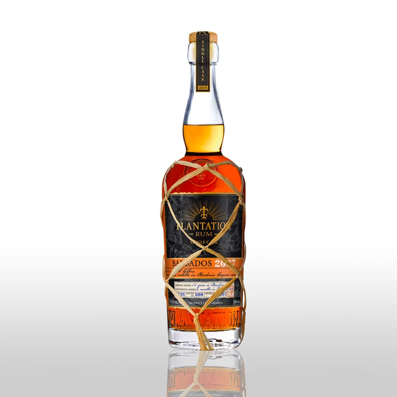 Plantation Barbados Mount Gilboa 2007 Single Cask Rum Borderies Cognac Cask Finish 58,5% 0,7L