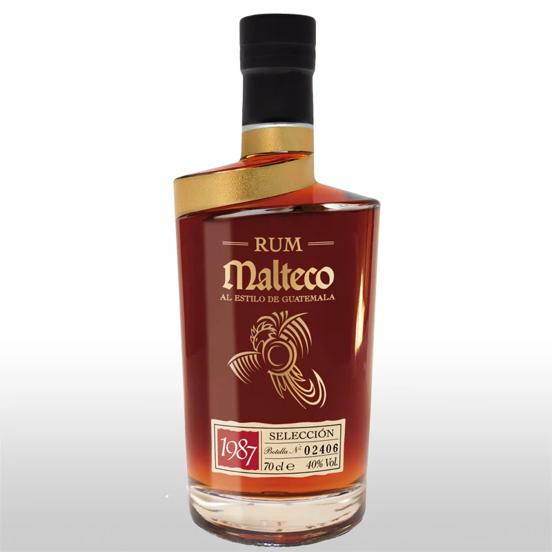 Malteco Selección 1987 Wooden Box 40% 0,7L