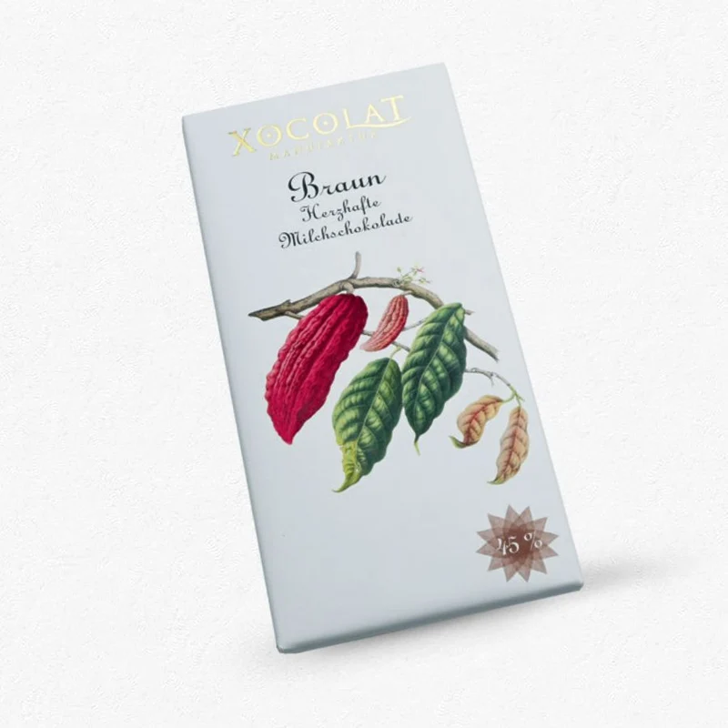 Schokolade - Xocolat Braun 45% 80g