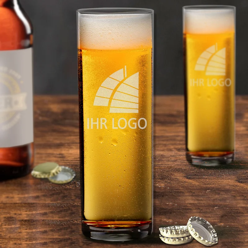 Kölschglas / Kölner Stange mit Gravur deines Logos / Designs 0,2l