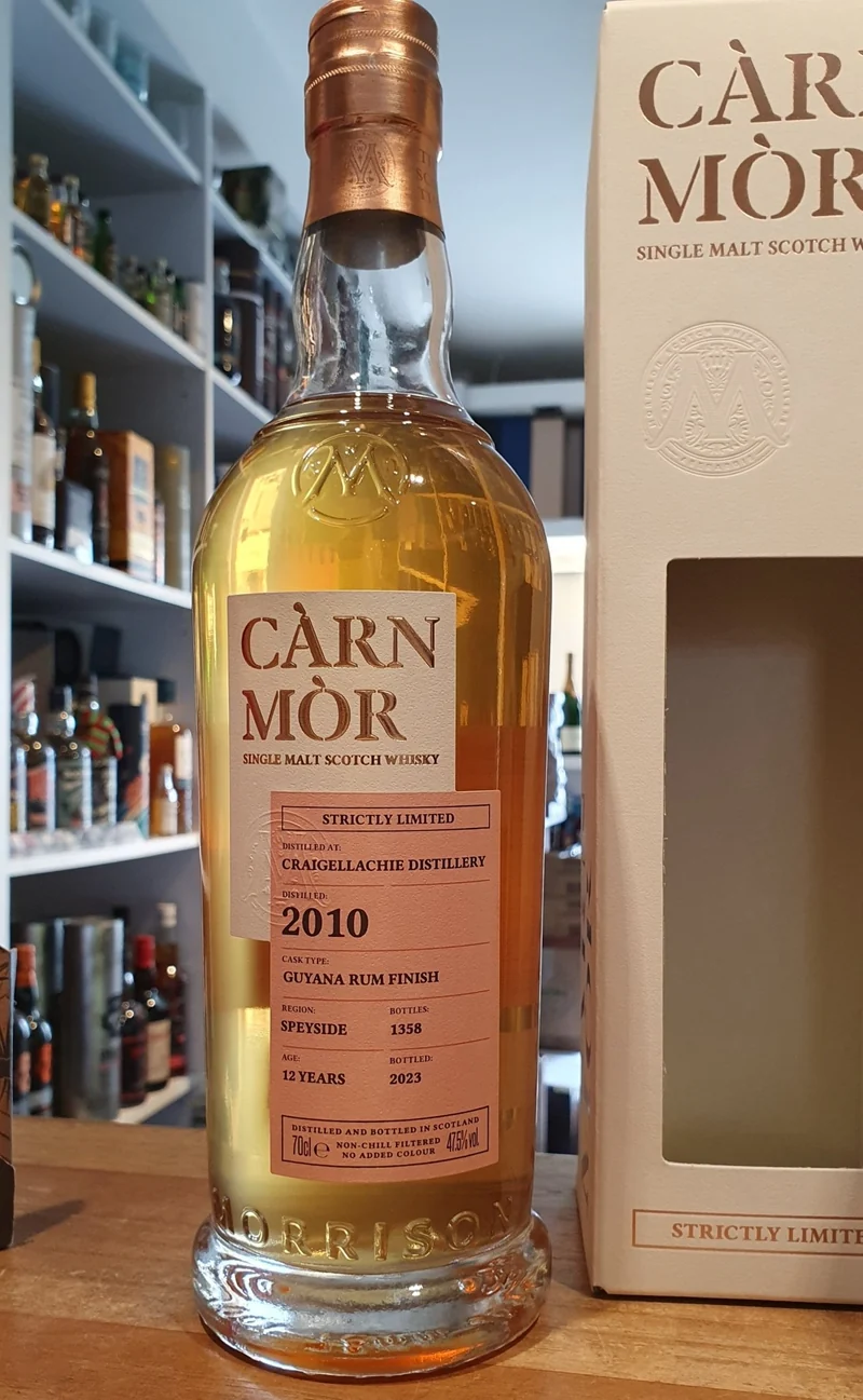 Craigellachie 2010 Guyana Rum Finish Speyside Carn Mor 47,5% vol. 0,7l Strictly Limited Highland Whisky