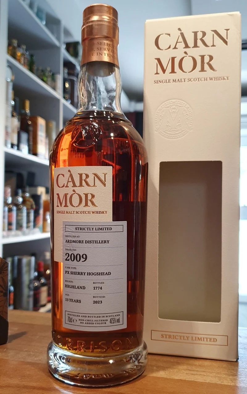 X Ardmore 2009 PX Sherry Hogshead Highland Carn Mor 47,5% vol. 0,7l Strictly Limited Highland Whisky