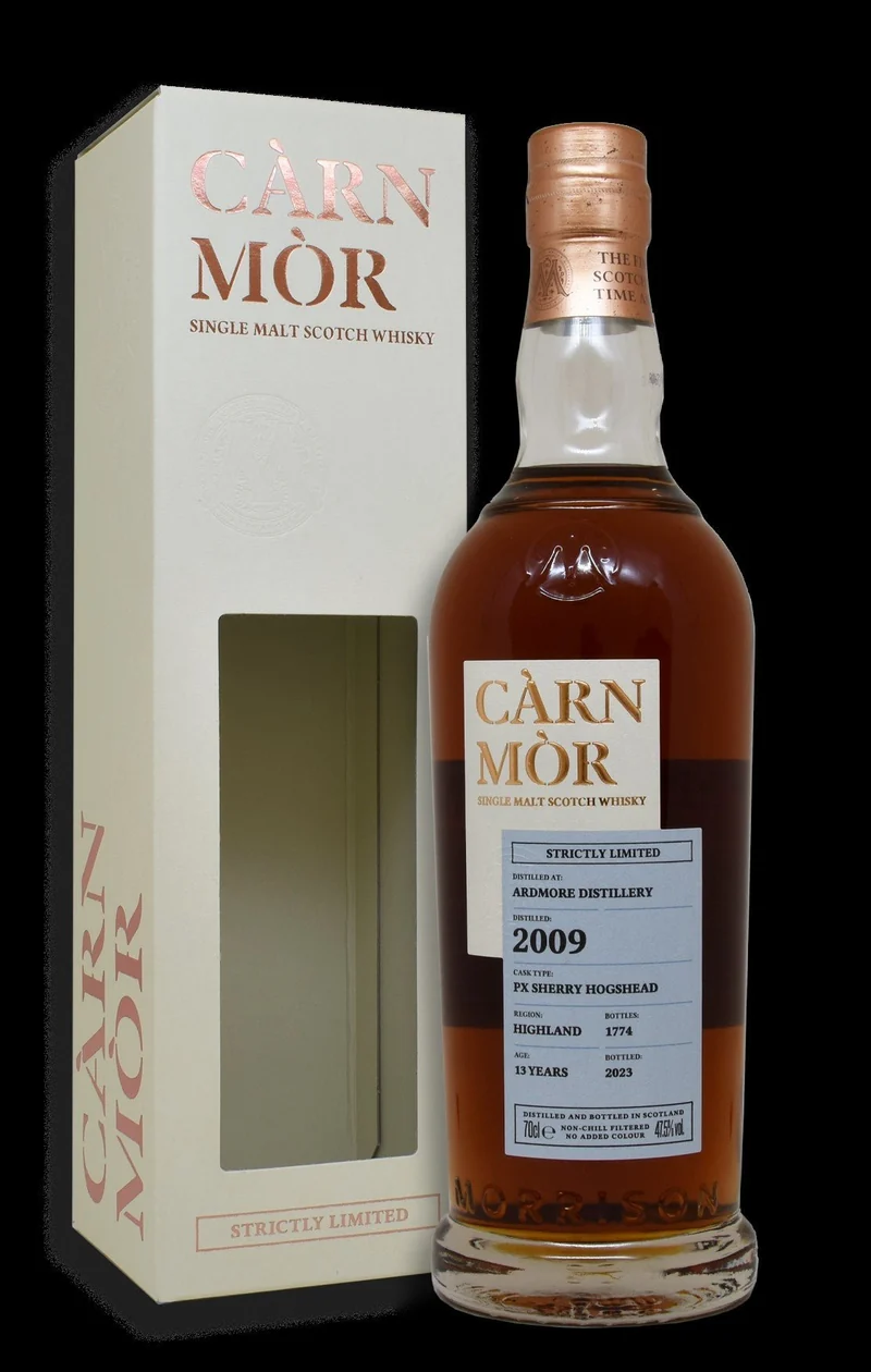 X Ardmore 2009 PX Sherry Hogshead Highland Carn Mor 47,5% vol. 0,7l Strictly Limited Highland Whisky