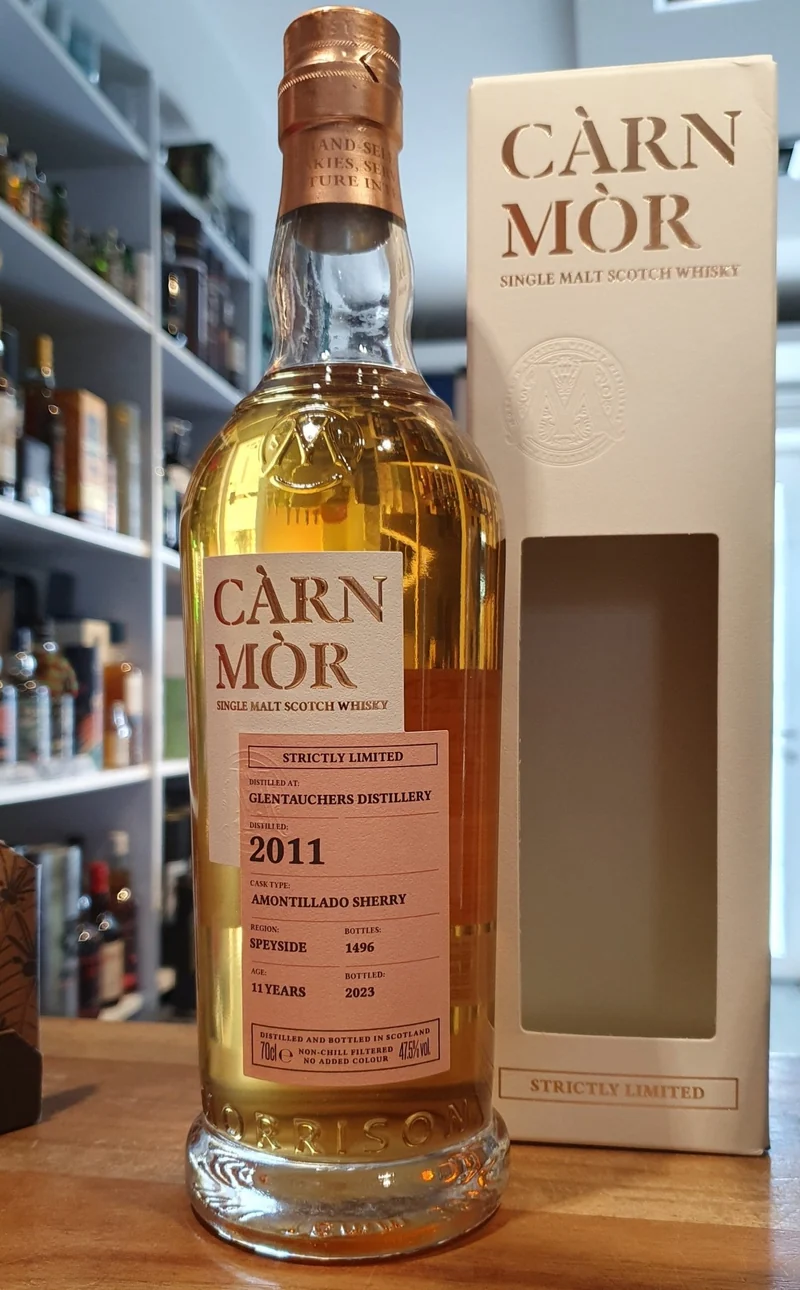 Glentauchers 2011 Amontillado Sherry Speyside Carn Mor 47,5% vol. 0,7l Strictly Limited Highland Whisky