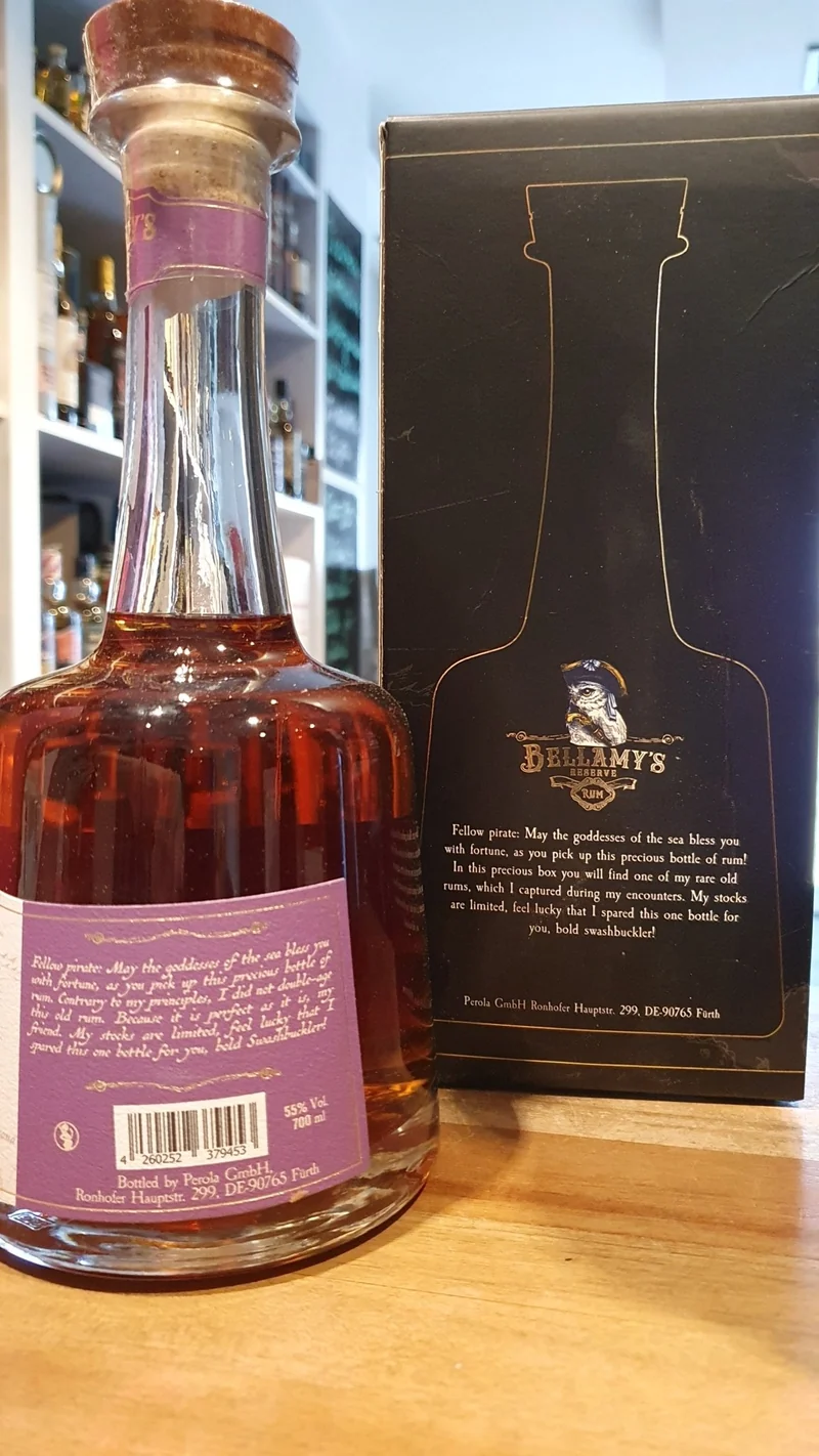 Bellamy's Reserve Belize 2007 2023 Travellers Dist. 0,7l 55% vol. Belamys Rum limited Edition