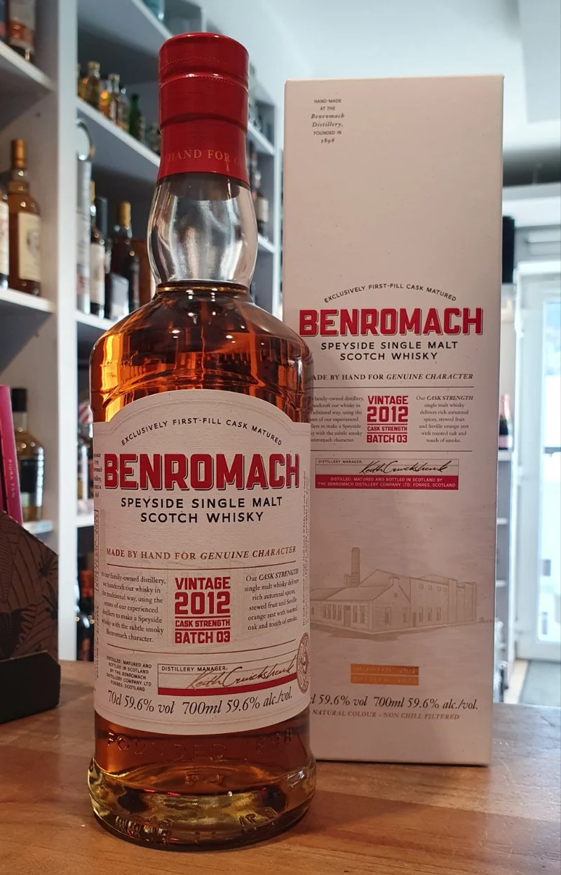 Benromach 2012 2022 Vintage Cask Strength Batch 03 0,7l 59,6 % vol. Whisky